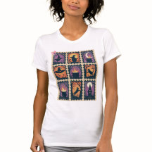 Timbre de cuisine collage Tee