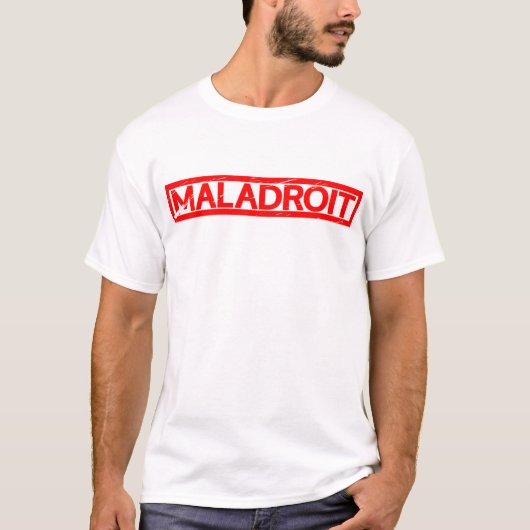 T-shirt Timbre de Maladroit (Devant)