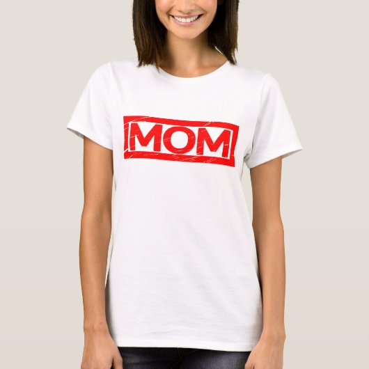 T-shirt Timbre de maman (Devant)
