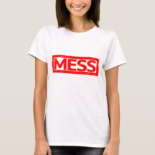 T-shirt Timbre de mess (Devant)