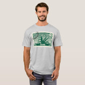 T-shirt Timbre de poste de R'lyeh (Devant entier)