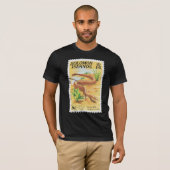 T-shirt Timbre de serpent de Solomons (Devant entier)