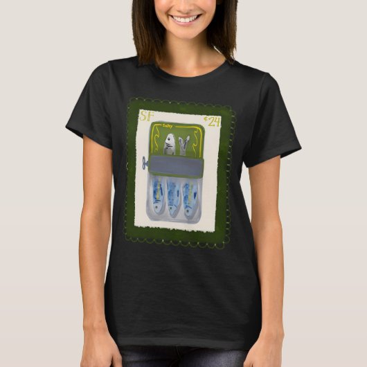 T-shirt Timbre des sardines (Devant)
