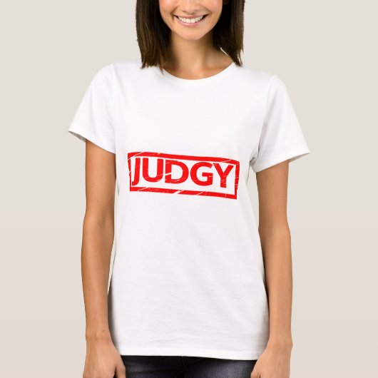 T-shirt Timbre du jugement (Devant)