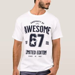 T-shirt Timbre édition limitée Awesome 67