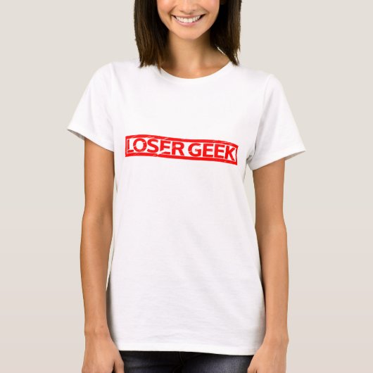 T-shirt Timbre Geek perdant (Devant)