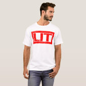 T-shirt Timbre Lit (Devant entier)