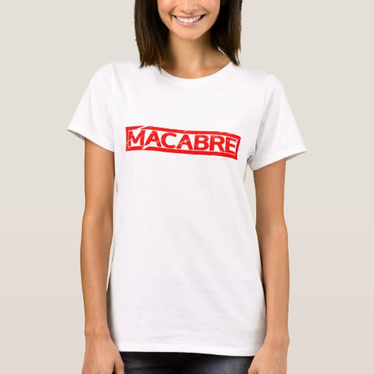 T-shirt Timbre Macabre (Devant)