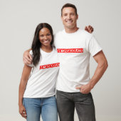 T-shirt Timbre non prévenant (Unisexe)