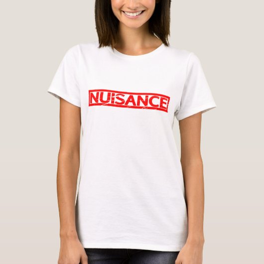 T-shirt Timbre nuisant (Devant)