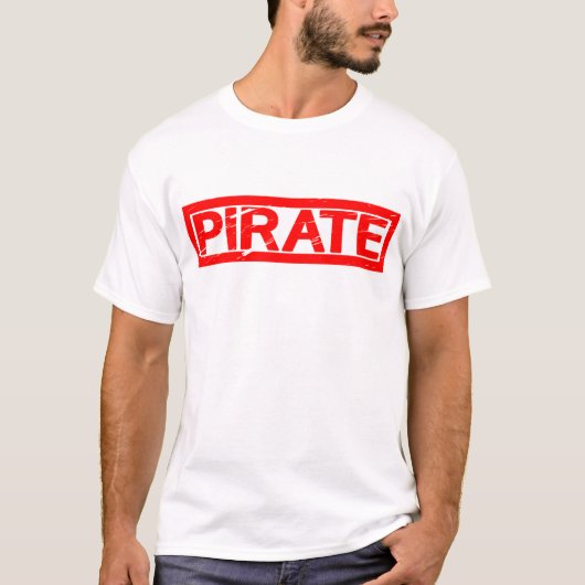 T-shirt Timbre pirate (Devant)