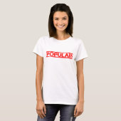 T-shirt Timbre populaire (Devant entier)