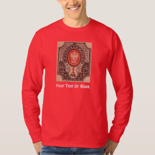T-shirt Timbre-poste de la Russie tsariste