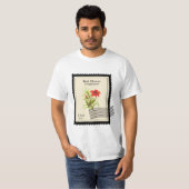 T-shirt Timbre-poste des chemises (Devant entier)