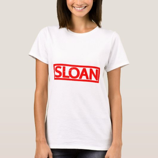 T-shirt Timbre Sloan (Devant)