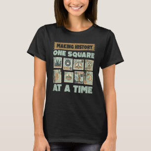 T-shirt Timbres Collecte Historique Collecteur E