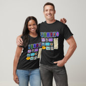 T-shirt Timbres de l'océan (Unisexe)