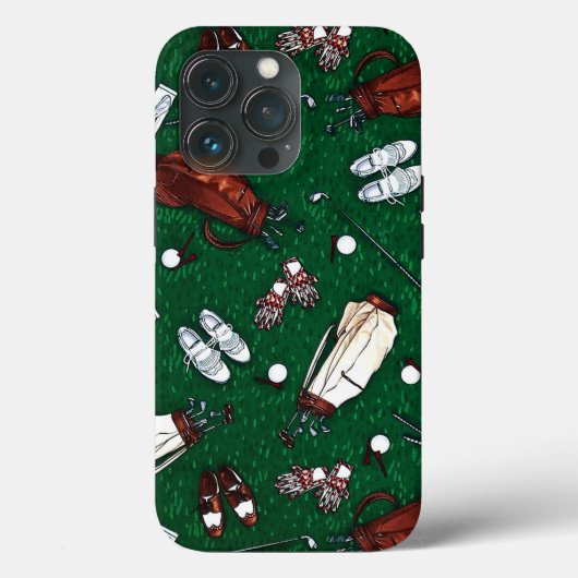 T-shirt Time Golf Case-Mate iPhone Case (Achterkant)