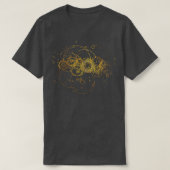 T-shirt Time Lord Ecriture transparente  (Design devant)