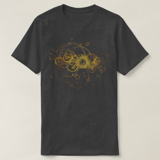 T-shirt Time Lord Ecriture transparente  (Design devant)