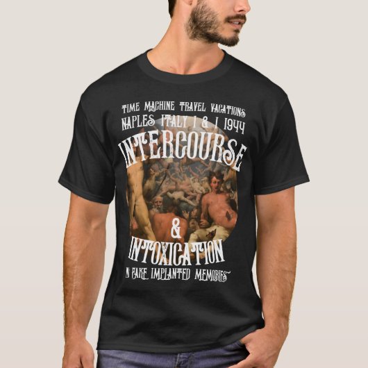 T-shirt Time Machine Travel Vacations I & I 1944 (Devant)