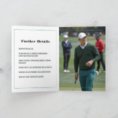 T-shirt Time Magazine-thema Golffeest (Binnen)