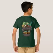 T-shirt "Time to Compost" (Dos entier)