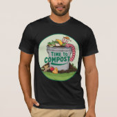 T-shirt "Time to Compost" (Devant)