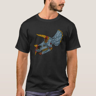 T-shirt Time Traveller Steam Punk Triceratops Steampunk Di