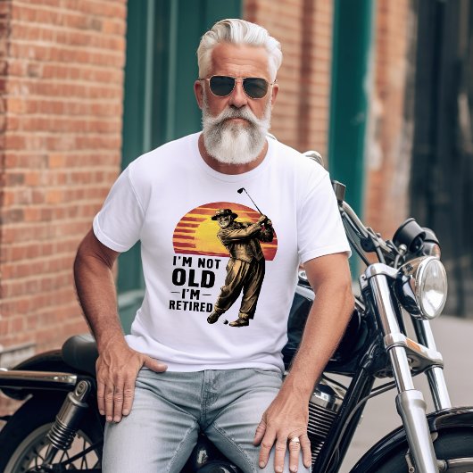 T-shirt Timeless Retiree Golf Tee