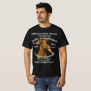 T-shirt TimeMachine Gallipoli Dardanelles Première Guerre