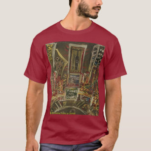 T-SHIRT TIMES SQUARE FENDU