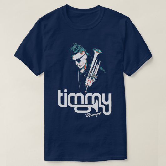 T-shirt Timmy trompet love music (Design devant)