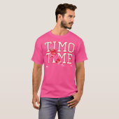 T-shirt Timo Meier Timo Time New Jersey Hockey (Devant entier)
