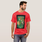 T-shirt Timothy Cando & les chats de soap opera (Devant entier)