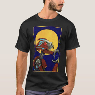 T-shirt Tin Hurle le Loup-Garou Robotique