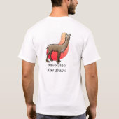 T-shirt Tina le lama (Dos)