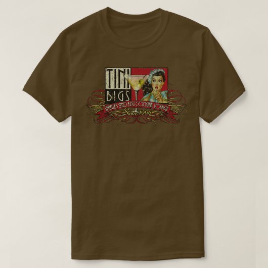 T-shirt Tini Bigs Lounge 1996 (Design devant)