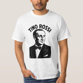 T-shirt Tino Rossi Portrait Vintage – French Singer