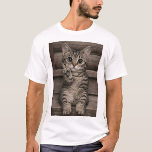 T-shirt Tinsel le chaton de la paix