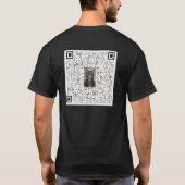 T-shirt Tinsel le chaton de Noël (Dos)