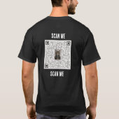 T-shirt Tinsel le chaton de Noël (Dos)