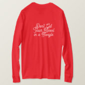 T-shirt Tinsel Tangle (Design dos)