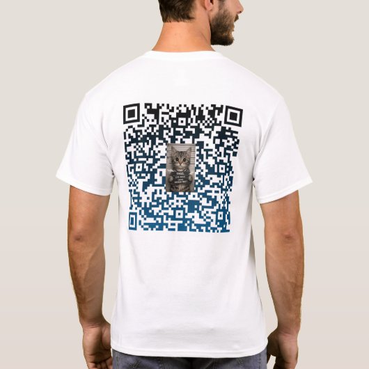 T-shirt Tinsel the Christmas Kitten (Dos)