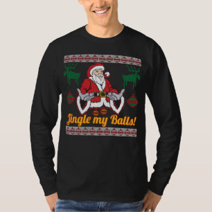 T-shirt Tintez mon chandail laid de Noël du père noël d