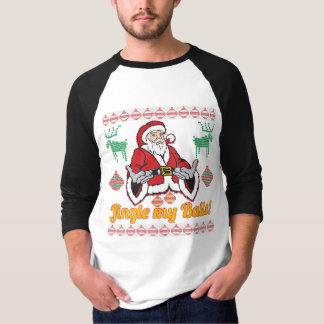 T-shirt Tintez mon chandail laid de Noël du père noël de