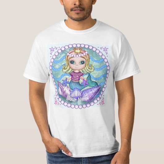 T-shirt Tiny Mermaid (Devant)