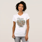 T-shirt Tiny paws, major attitude (Devant entier)