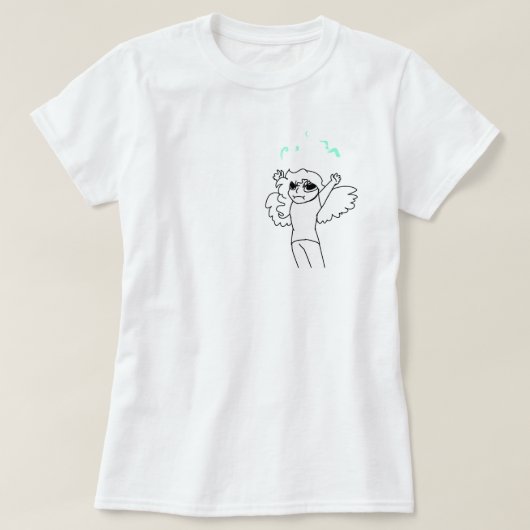 T-shirt Tiny Tyto Harpy Sparks Détermination (Design devant)