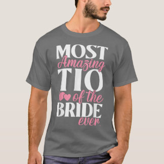 T-shirt Tio le plus Extraordinaire du Mariage de mariée